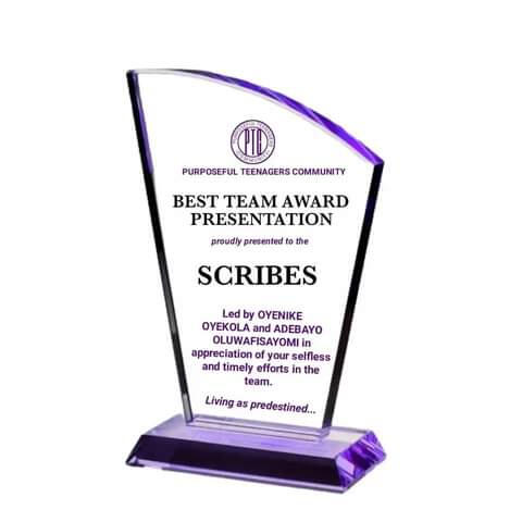 Best Team Award
